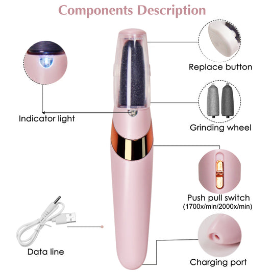 Electric Pedicure Tool for Soft Feet – Spa-Like Feel at Home